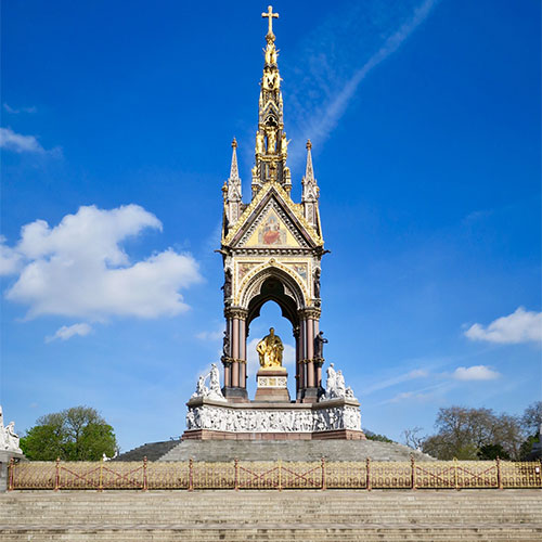 The Albert Memorial, Hyde Park, London