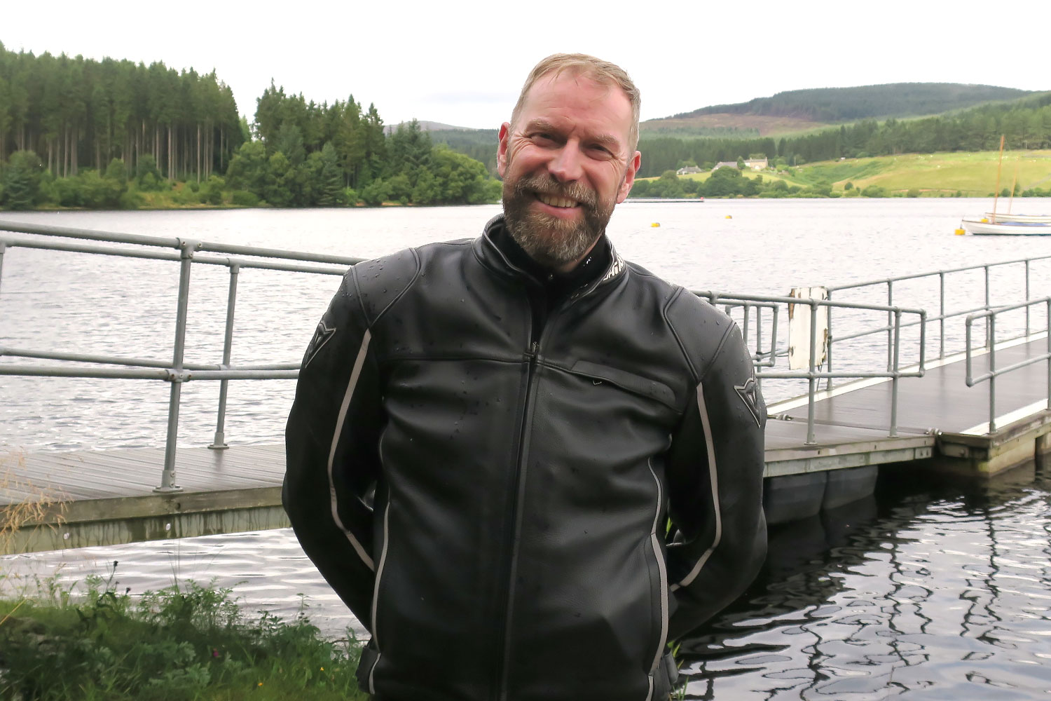 Photo of Derek Digital on a motorcycle tour to Kielder Water in Northumbria